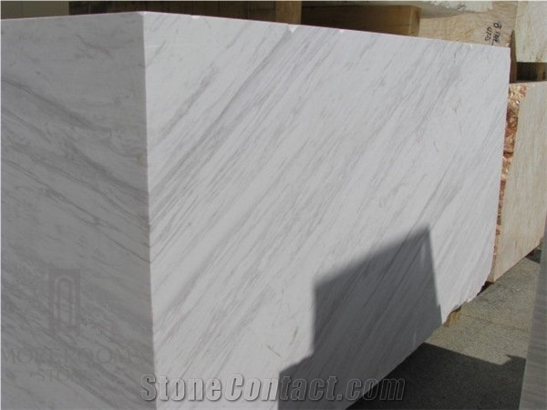 Greece Nevrokopion Volakas Semi White Marble Laminated Marble Tiles & Slabs Marble Price
