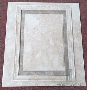 Italy Marble 3d Wall Panel Decorative Polished Wall Panel Home Building Materials, Italy Beige Marble Home Decor