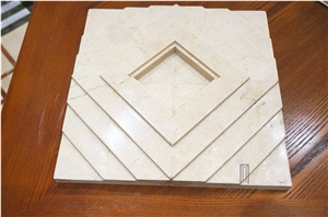 Spain Pinoso Crema Marfil Marble Home Decor Products Decorative Natural Stone