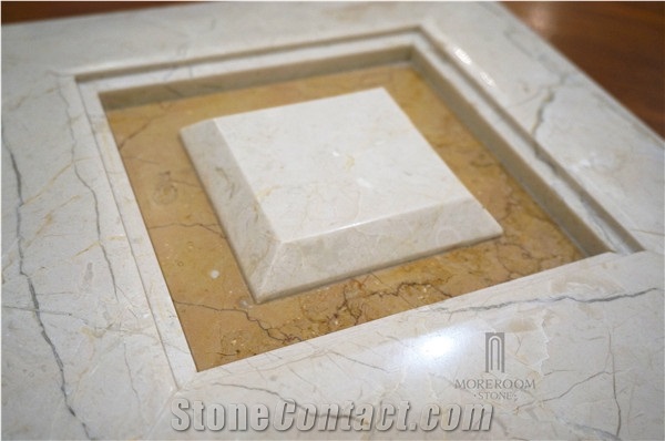Spain Pinoso Crema Marfil Marble Home Decor Products Decorative Natural Stone