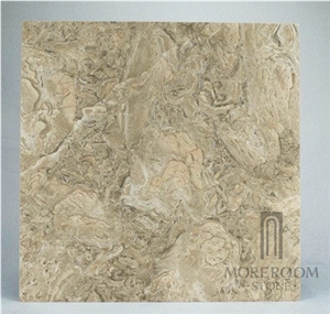 Square Floor Laminated Panel ; Oman Royal Beige Marble;Marble Tiles & Slabs