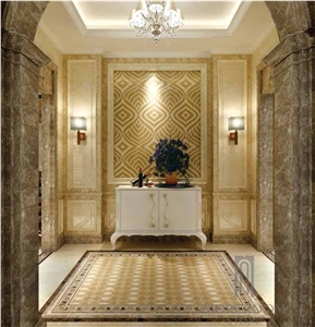 Venus Grey Marble Border Design Laminated Marble Interior Decoration, Venus Marble Molding & Border