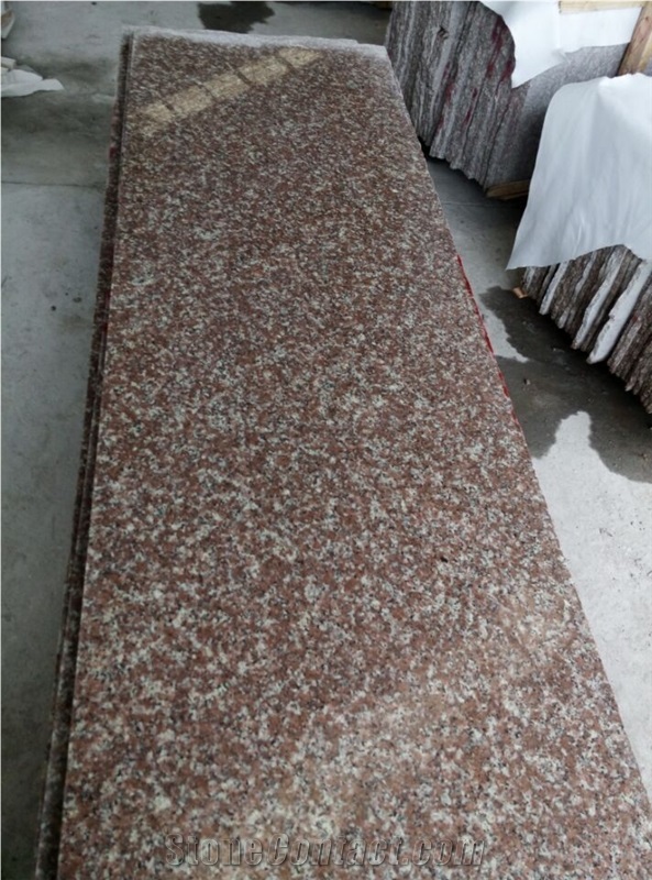 Cheap Chinese Pink G687 Granite Slabs & Tiles, Peach Granite Tile