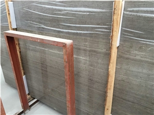 China Grey Wood Marble,Wooden Grey Marble,China Serpeggiante,Polished Grey Wood Grain Marble Slabs, Guizhou Wood Grain Grey Marble Slabs & Tiles