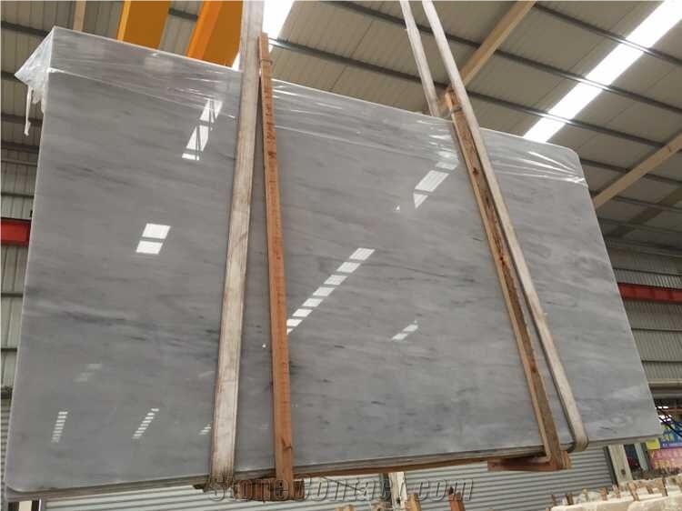 Chinese Carrara White Marble Polished Slabs & Tiles, China White Marble