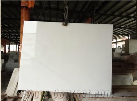 Chinese Pure White Marble Crystal White Marble Slabs & Tiles