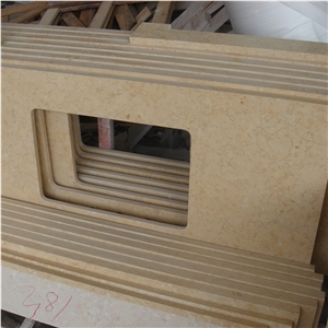 Egypt Sunny Beige Marble Countertop