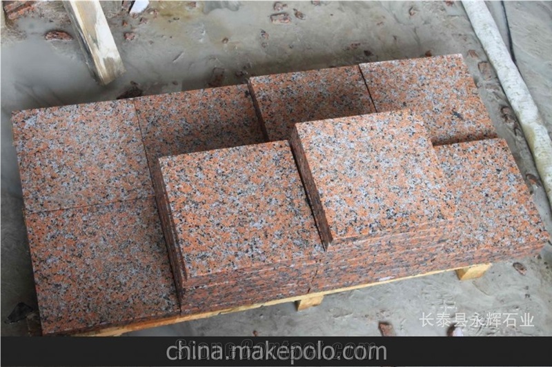 G562 Granite Tiles & Slabs, Mapel Red Tiles, China Red Granite Tiles