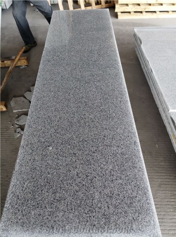 G603 Polished Half Slabs, China Grey Granite Tiles & Slabs