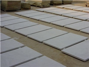 Natural White Sandstone Type, Honed Surface Finish Sandstone Tiles, Sandstone Paving Cladding Tiles