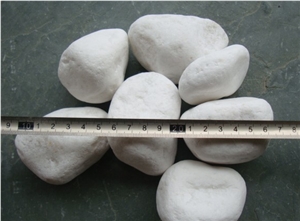 Pebble Stone, White Color Pebble Stone, Pebble Stone for Landscaping