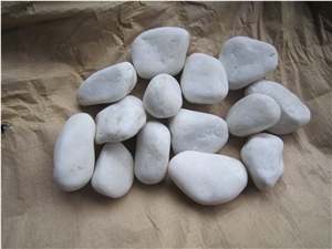 River Stone, Snow White Pebble Stone