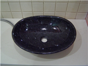 Shanxi Black Granite Vessel Sink & Basin