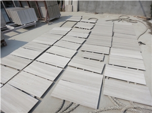 White Serpeggiante,White Wooden Marble Tile & Slab,Wood Grain,Guizhou Wood Stone Marble