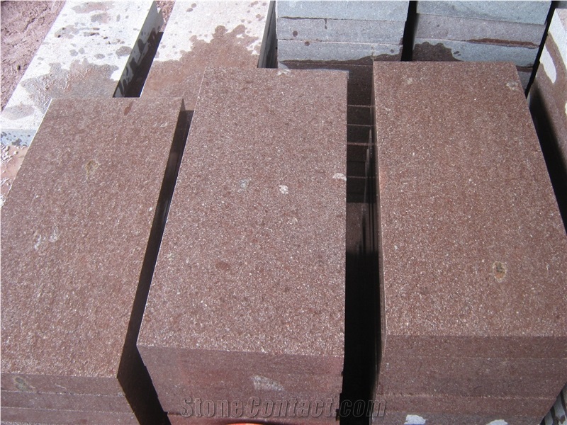 Red Porphyry Tiles & Slabs, China Red Granite