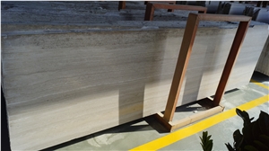 White Woonden Small Slab Marble Polished, China White Marble