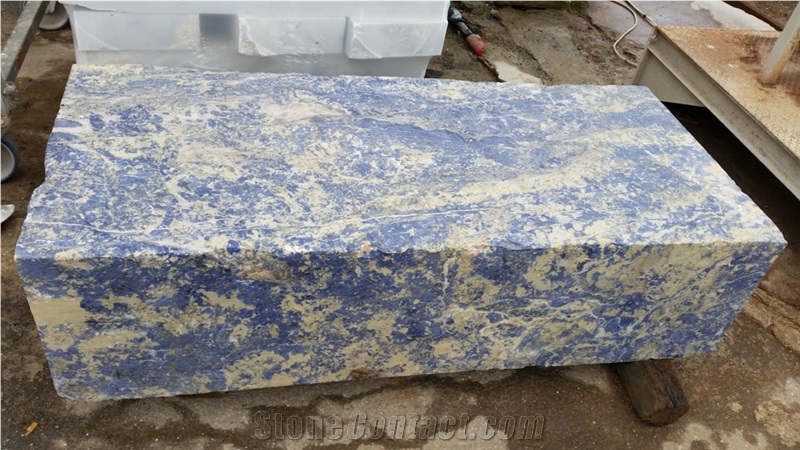 Blue Sodalite Blocks, Sodalite Royal Blue