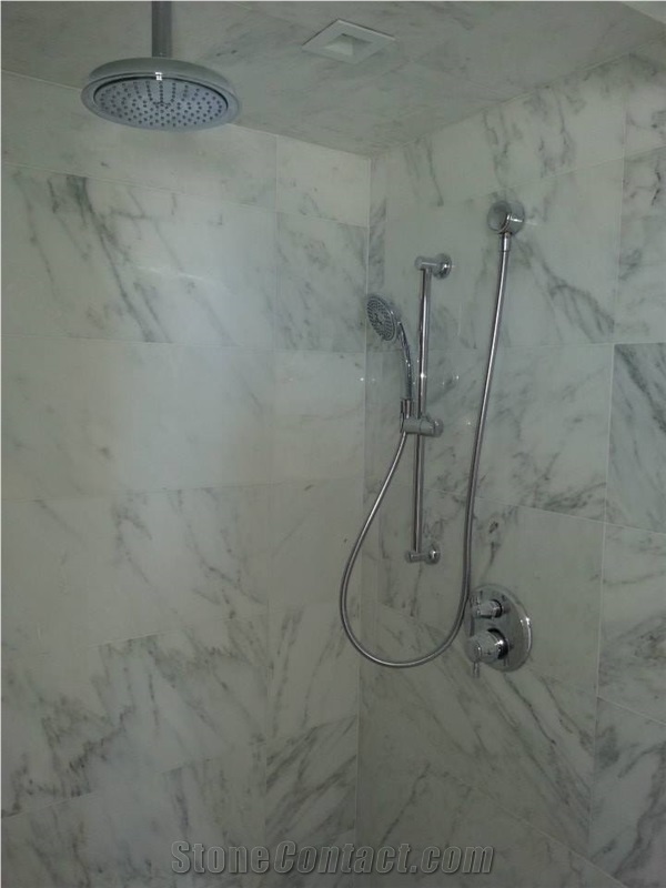 Blanco Bego Marble Bathroom Design
