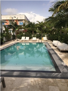 Hotel-Pool Deck Installation