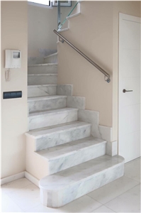 Blanco Ibiza Marble Staircase