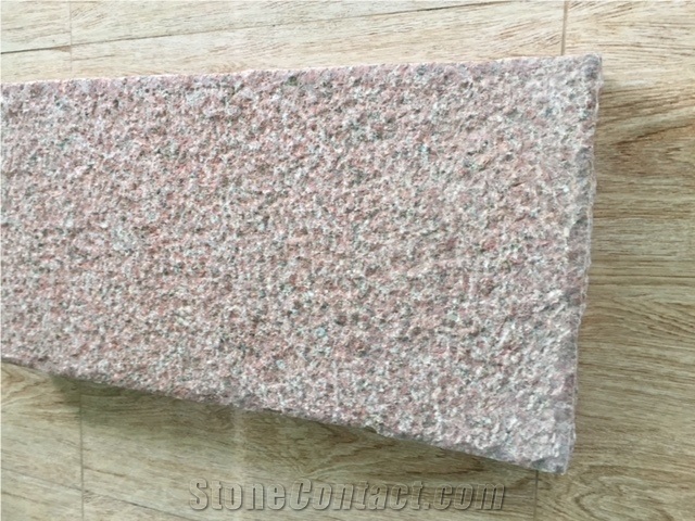 Pink and Red Granite Paving Stone