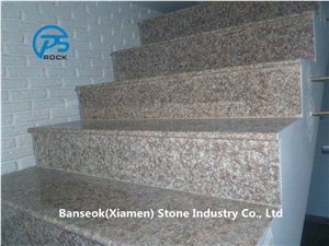G687 Granite Steps, G687 Granite Polished Stairs