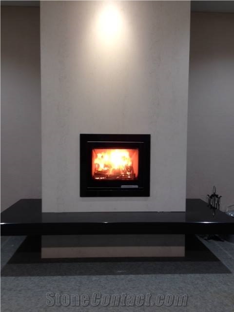 Contura Fireplace with New Dekton Surround