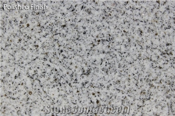 North Jay White Granite Flamed, Thermal Finish Tiles