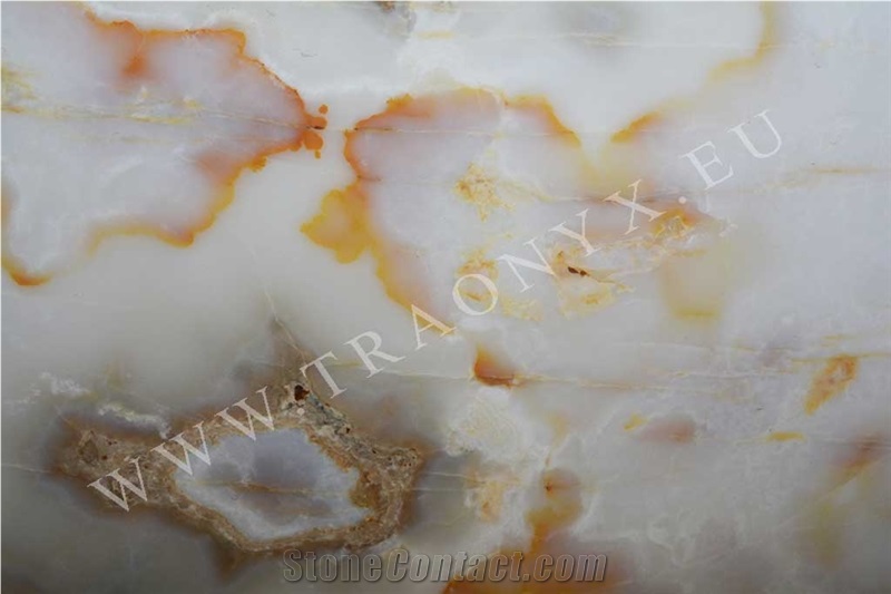 Ice Flower Onyx Tiles & Slabs, White Onyx Tiles & Slabs Iran