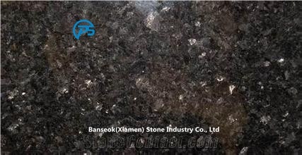 Angola Black Granite Tiles & Slabs, Black Granite Slab