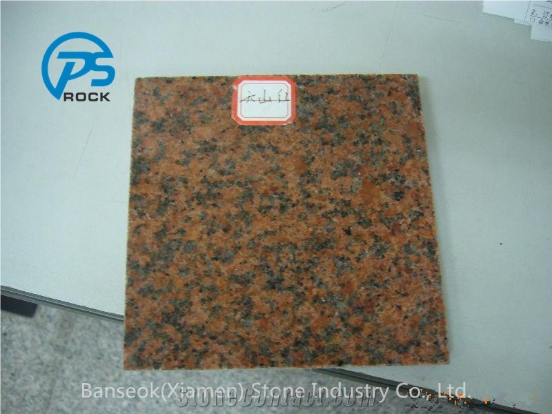 Tianshan Red Granite Tiles & Slabs, Red Granite Tile, China Red Granite