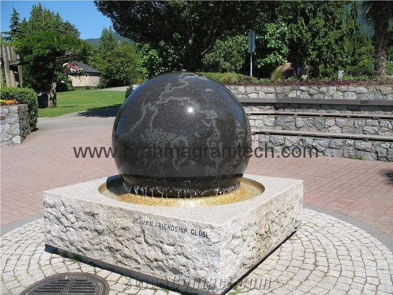 Large Sphere Water Feature