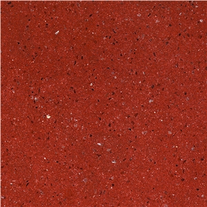 Seaquarz Pasion - Rojo Bravo Engineered Quartz Stone, Red Quartz Stone