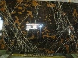 Gold Vein Slabs at Low Rates - Black Gold Marble