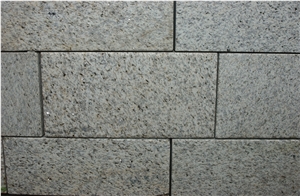 Granite Maceira Brick, All Sides Sawn, Sandblasted