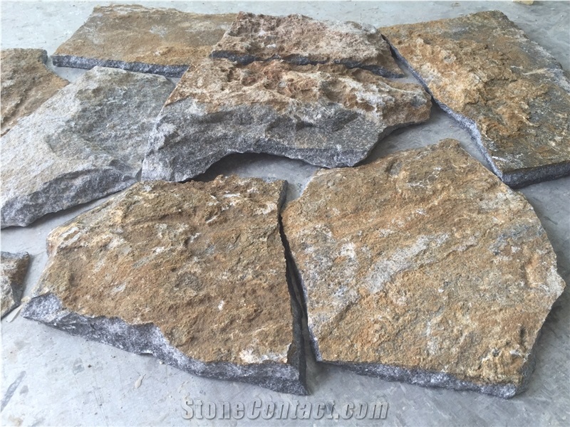 Grey Marble Flag Stone, Natural Surface, Walling Tiles