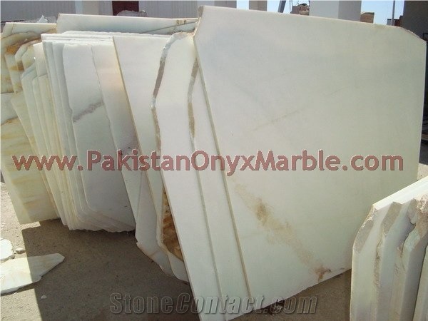 A Grade Afghan White Marble Slabs