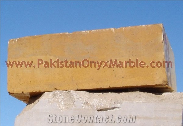 Elegance Indus Gold Marble Monolama Blocks