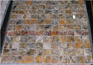 Fine Quality Jaguar Marble Mosaic Tiles