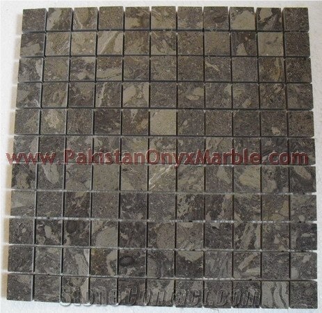Natural Color Marble / Oceanic /Gemstone/ Corel Marble Mosaic Tiles
