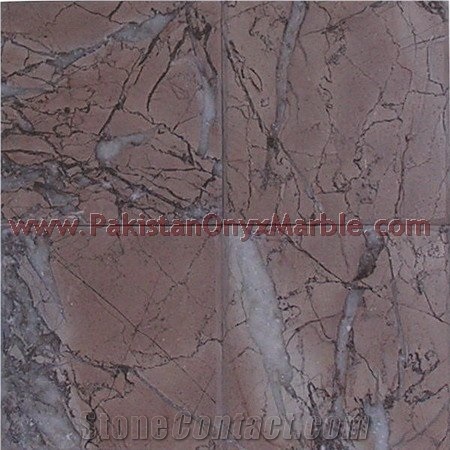Polished Marina Pink Marble Tiles Collection