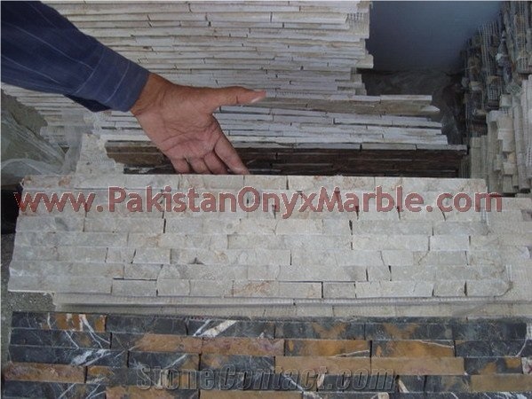 Sahara Beige Marble Mosaic Tiles