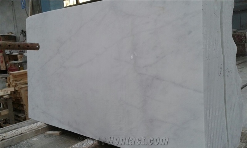 Turkish Carrara Marble Blocks, Turkey Calacatta White