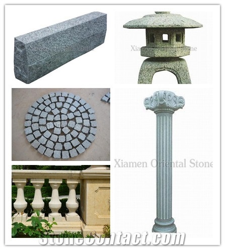 China G603 Cube Stone, Granite Landscaping Stone, Garden Palisade, Grey Column, Kerbstone for Outdoor