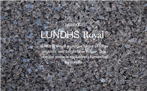 Lundhs Royal Blue Pearl Granite Blocks