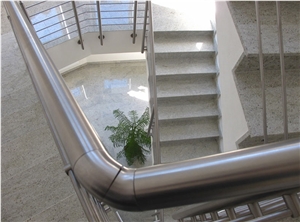 Imperial White Granite Stairs India