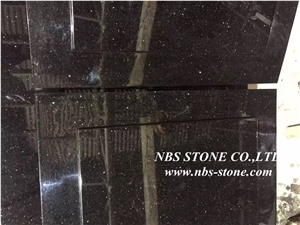 Black Galaxy Granite Tombstone, Western Style Monuments