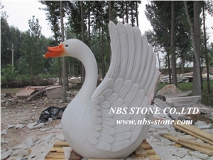 Granite Animal Sculptures,Statue,Swan Sculptures