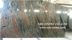 Multicolor Red Granite Slabs, India Red Granite,Granite Floor Covering