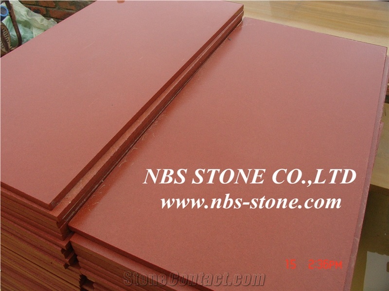 Red Sandstone Slabs & Tiles, Sandstone Floor Tiles, Sandstone Wall Tiles